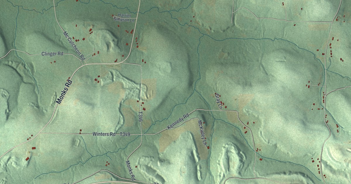 Map of Union, Jefferson County, Pennsylvania in 2026