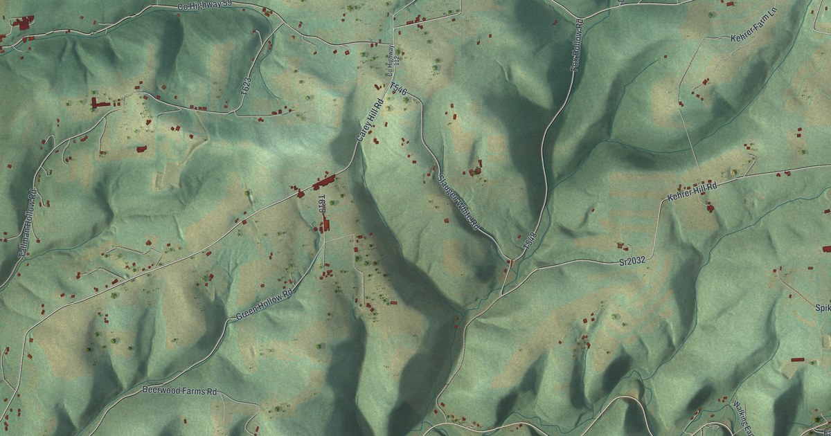 Map of Upper Fairfield, Pennsylvania in 2026