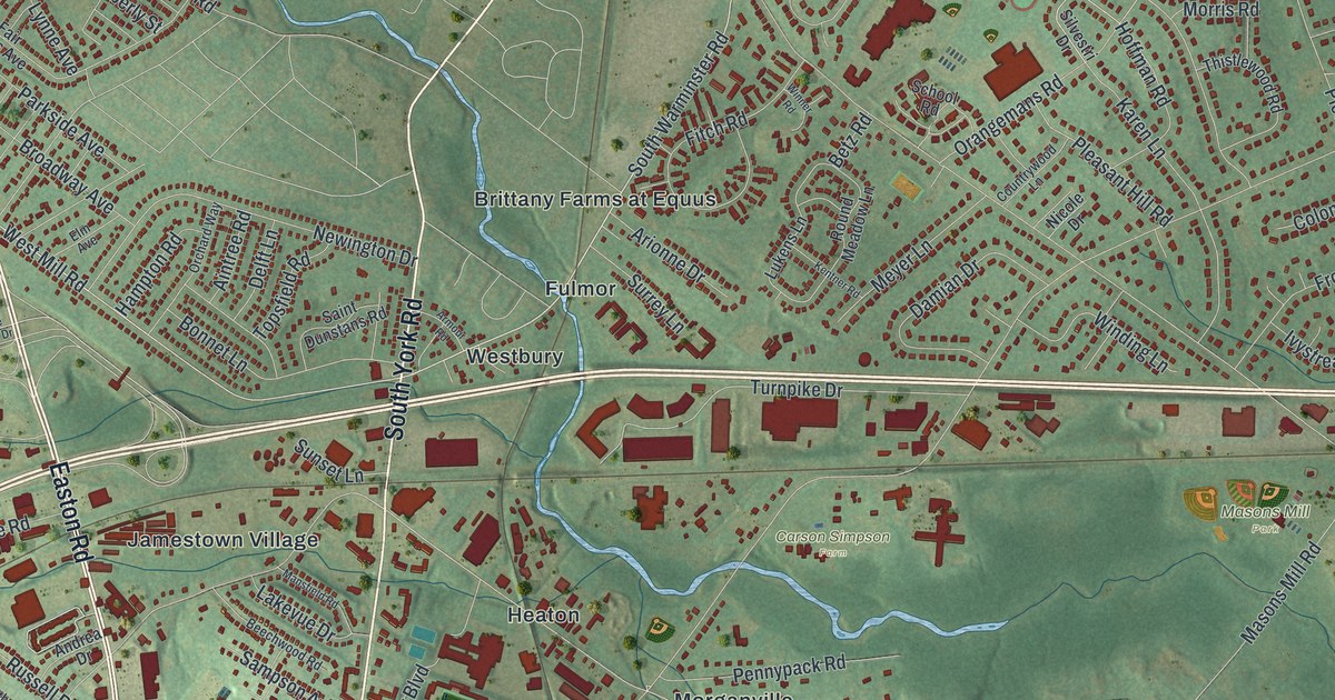 Map of Upper Moreland, Pennsylvania in 2026
