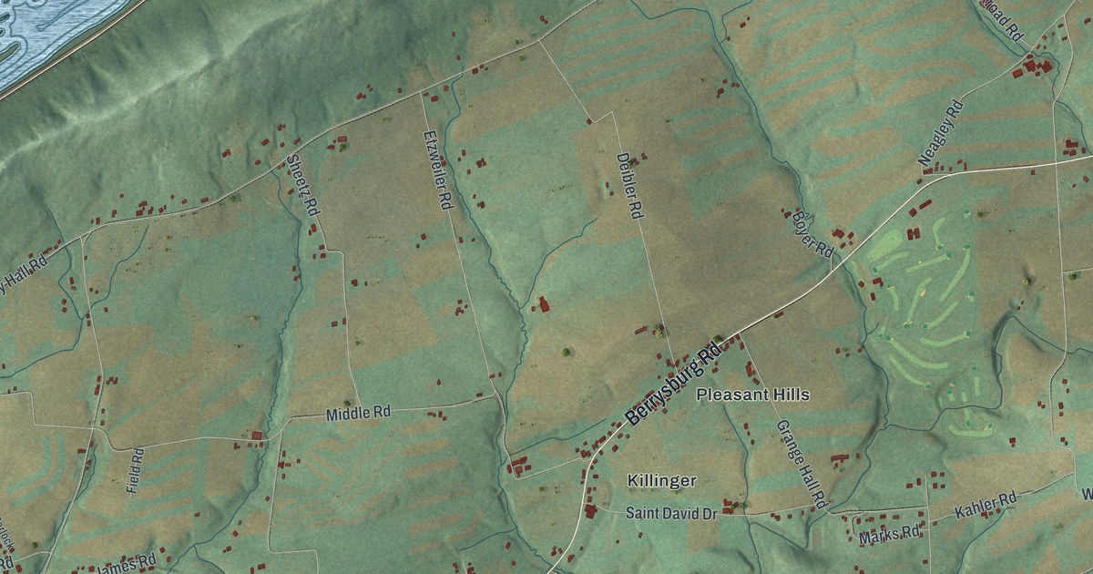 Map of Upper Paxton, Pennsylvania in 2026