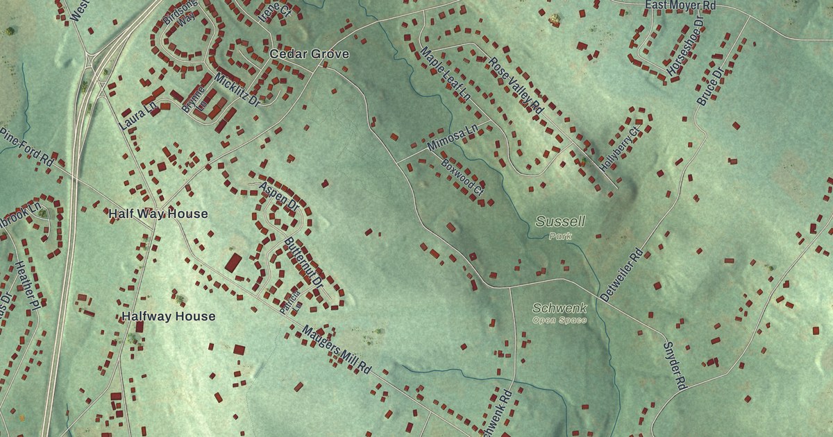 Map of Upper Pottsgrove, Pennsylvania in 2026