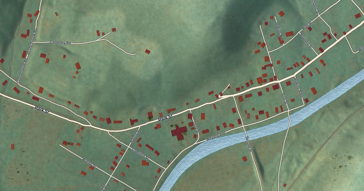Map of Ursina, Pennsylvania in 2026