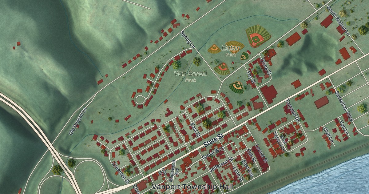 Map of Vanport, Pennsylvania in 2026