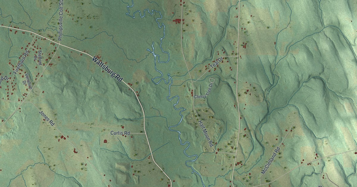 Map of Venango, Erie County, Pennsylvania in 2026
