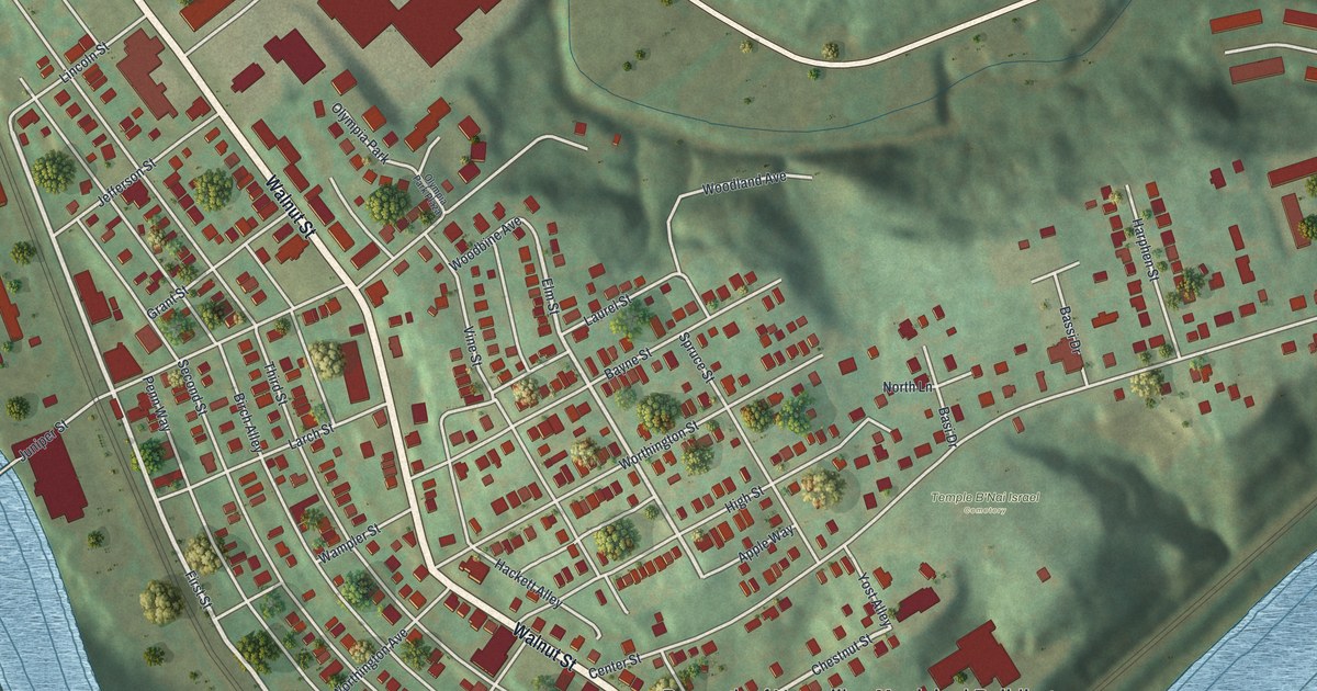 Map of Versailles, Pennsylvania in 2026