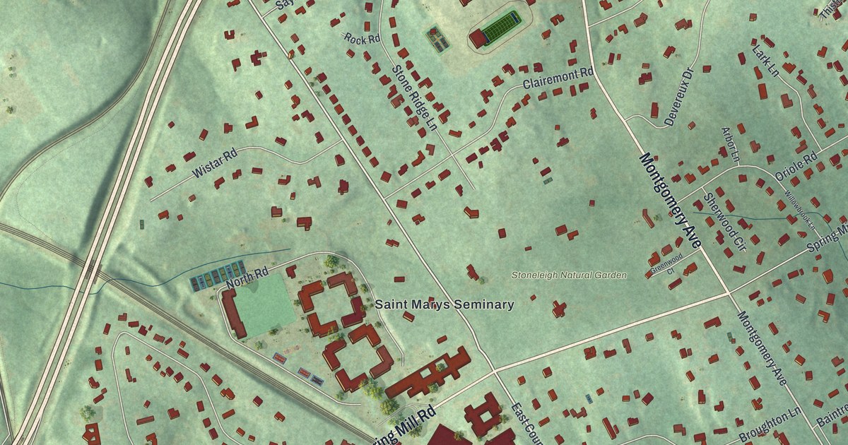 Map of Villanova, Pennsylvania in 2026