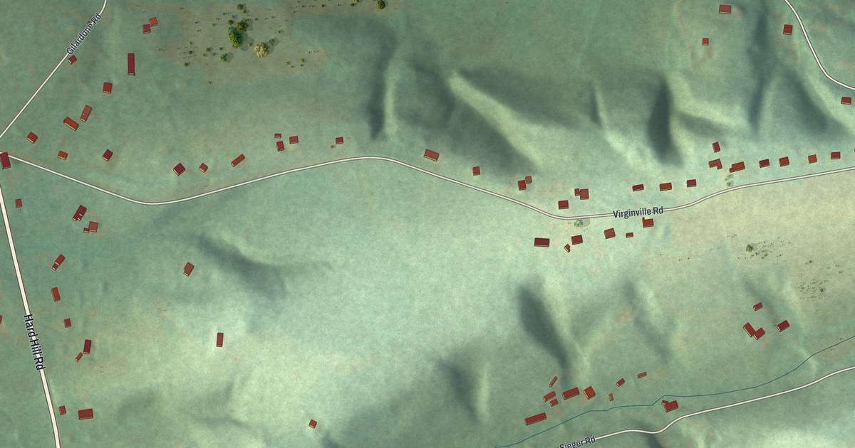 Map of Virginville, Pennsylvania in 2026