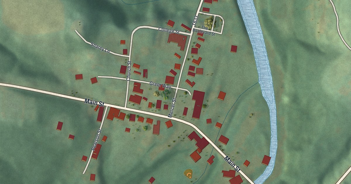 Map of Volant, Pennsylvania in 2026