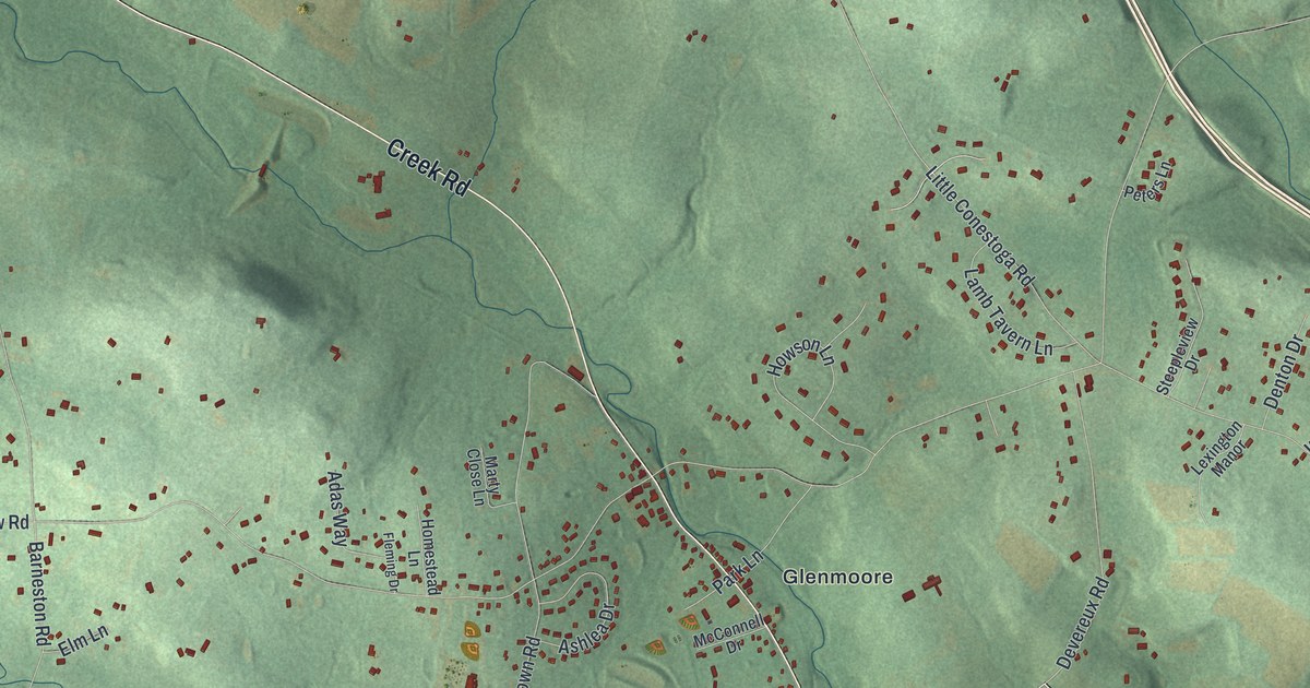 Map of Wallace, Pennsylvania in 2026