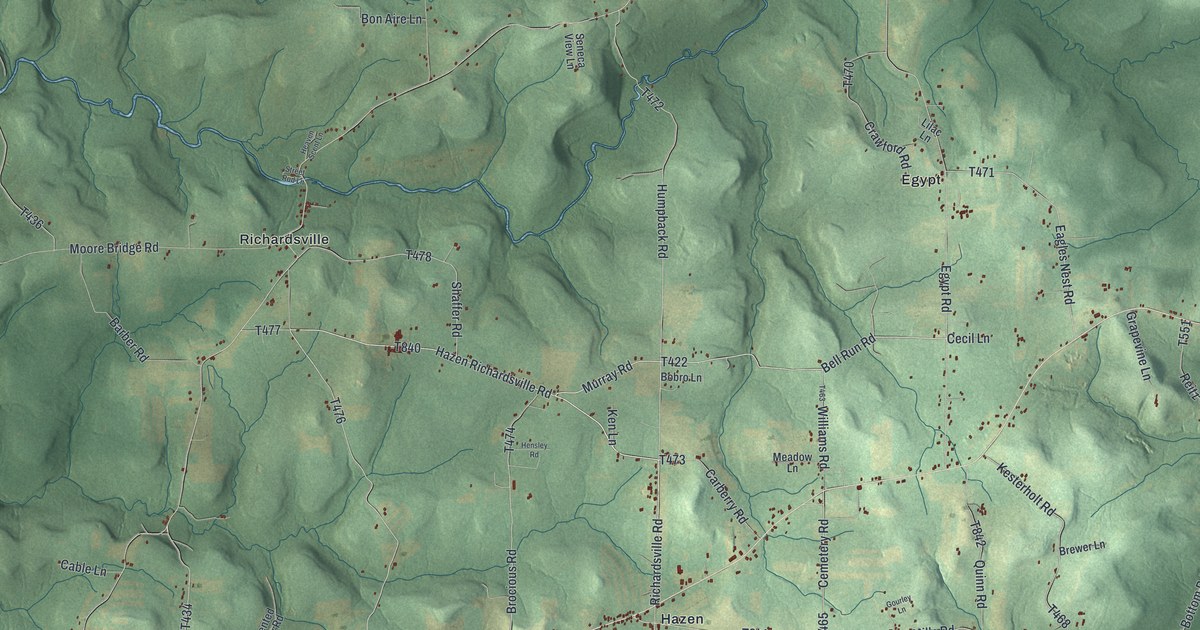 Map of Warsaw, Pennsylvania in 2026