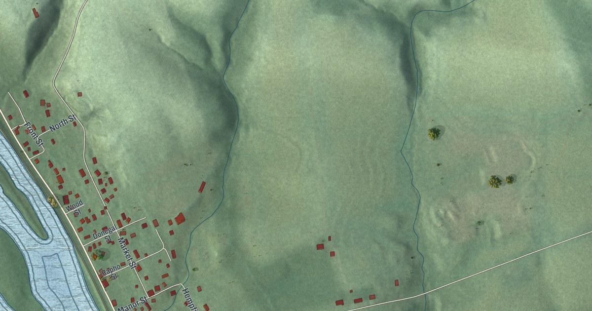 Map of Washington Boro, Pennsylvania in 2026