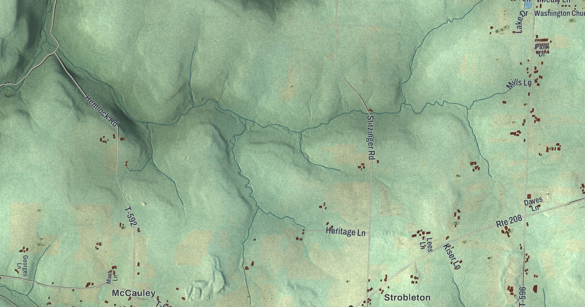 Map of Washington, Clarion County, Pennsylvania in 2026