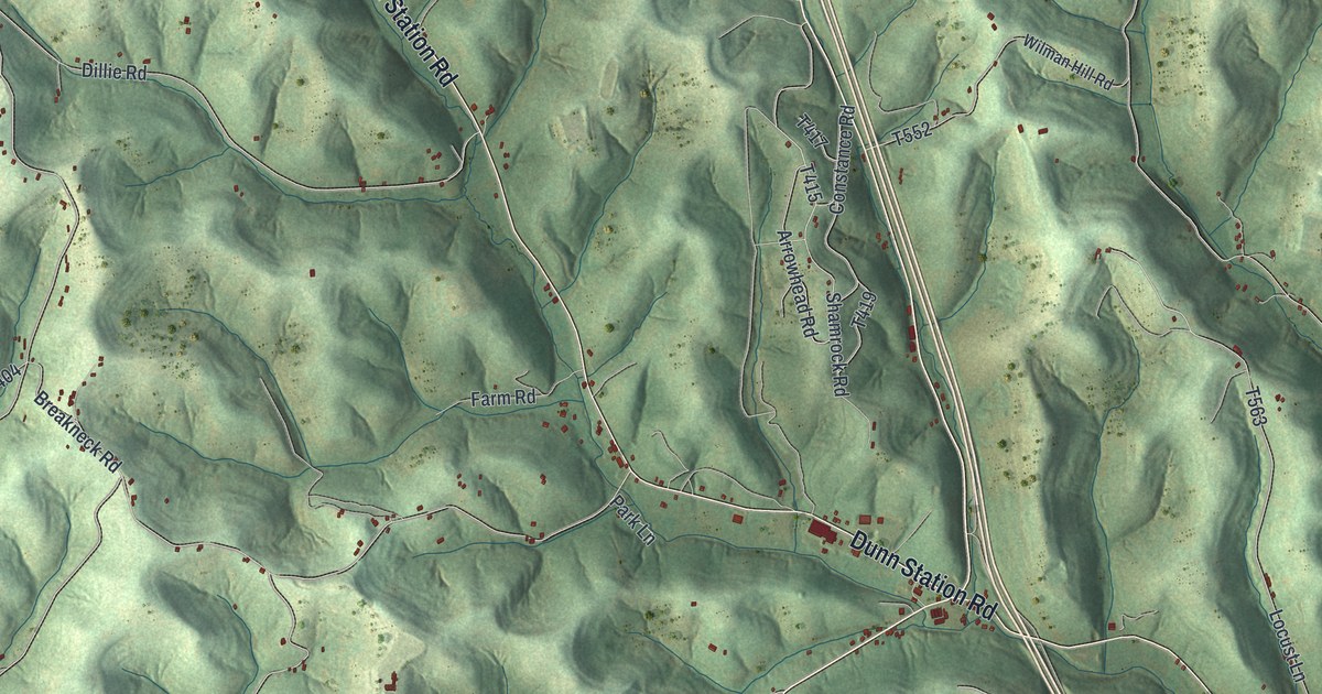 Map of Washington, Greene County, Pennsylvania in 2026