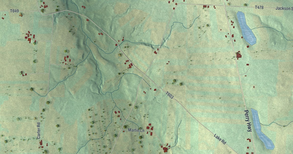 Map of Washington, Lawrence County, Pennsylvania in 2026