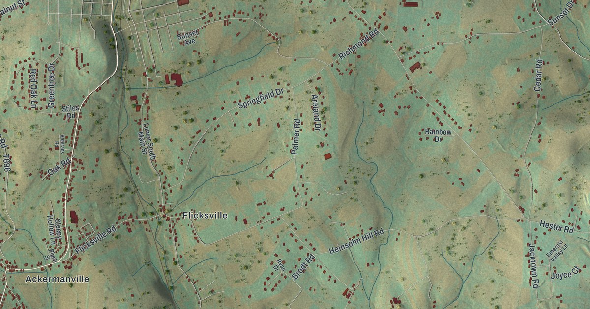 Map of Washington, Northampton County, Pennsylvania in 2026