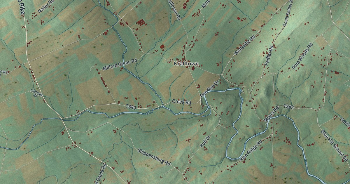 Map of Washington, York County, Pennsylvania in 2026