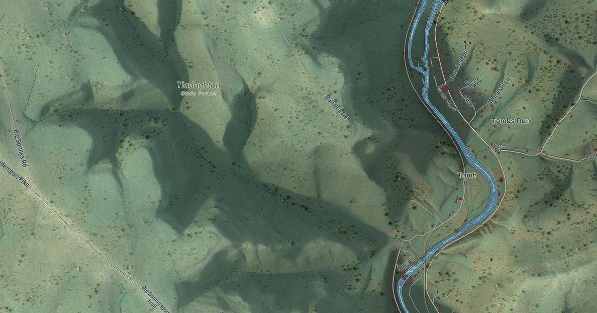 Map of Watson, Lycoming County, Pennsylvania in 2026