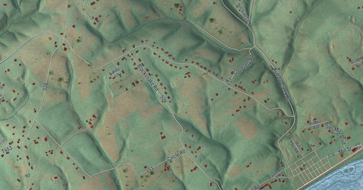 Map of Watts, Pennsylvania in 2026