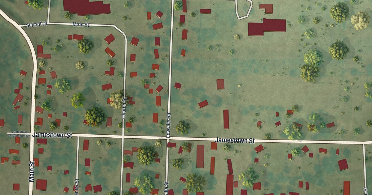 Map of Wattsburg, Pennsylvania in 2026