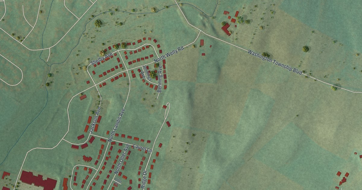 Map of Wayne Heights, Pennsylvania in 2026