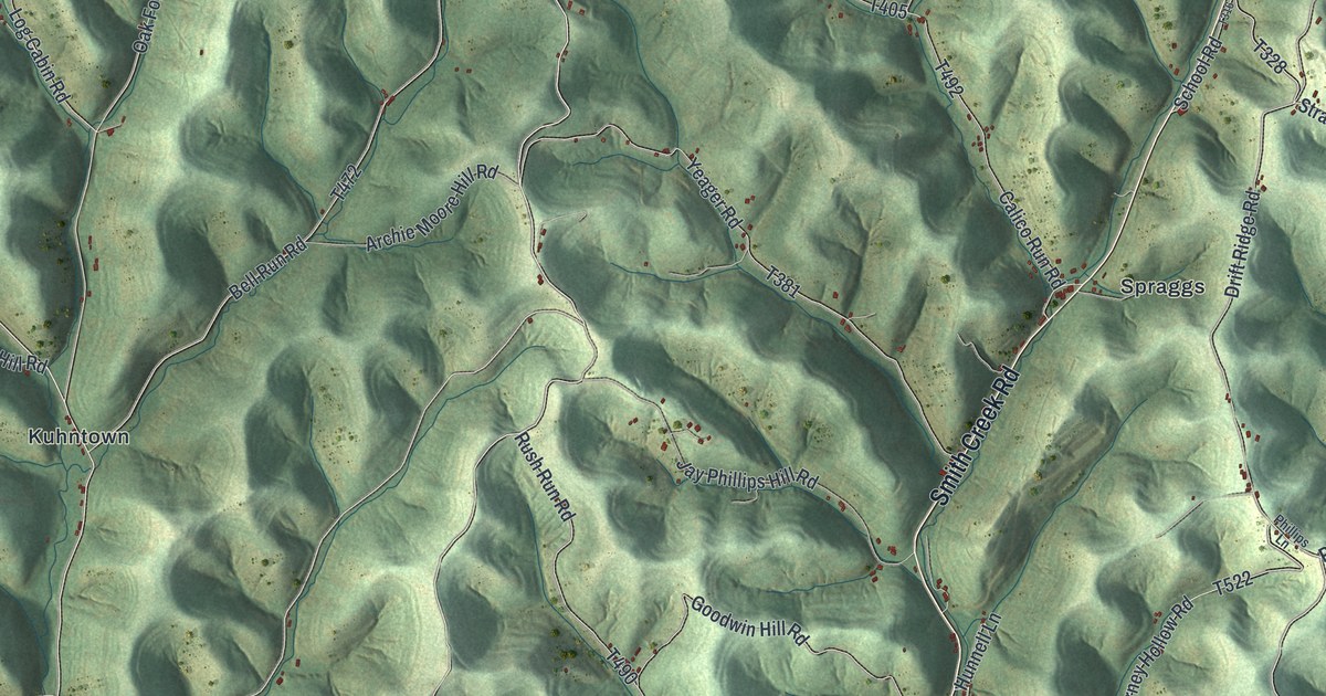 Map of Wayne, Greene County, Pennsylvania in 2026