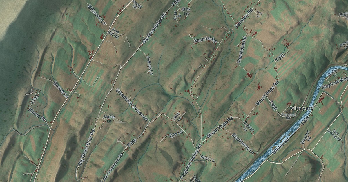 Map of Wayne, Mifflin County, Pennsylvania in 2026