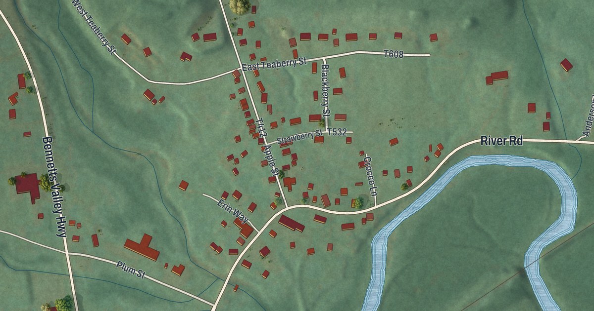 Map of Weedville, Pennsylvania in 2026