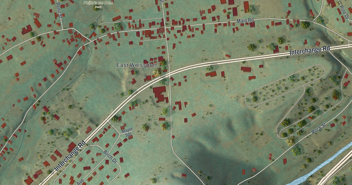 Map of Weissport East, Pennsylvania in 2026