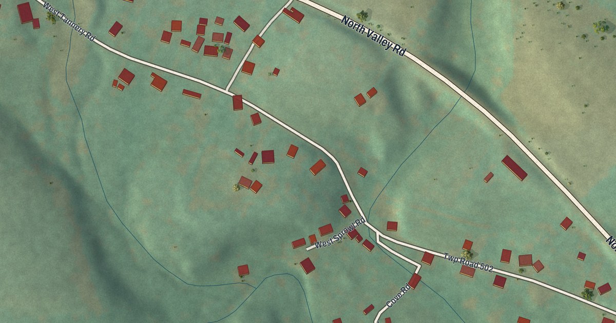 Map of Wells Tannery, Pennsylvania in 2026