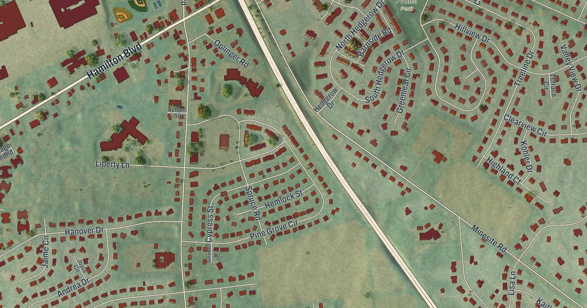 Map of Wescosville, Pennsylvania in 2026
