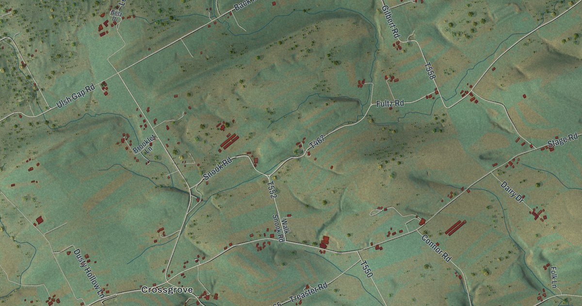 Map of West Beaver, Pennsylvania in 2026