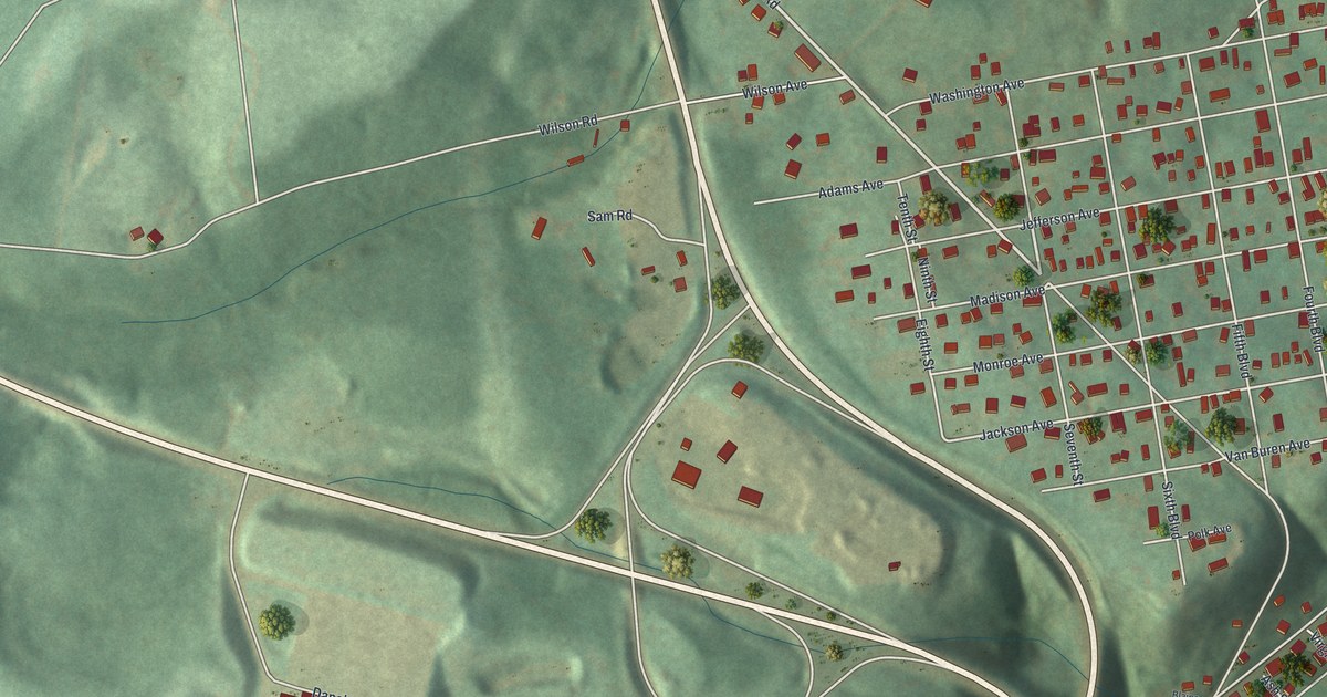 Map of West Brownsville, Pennsylvania in 2026