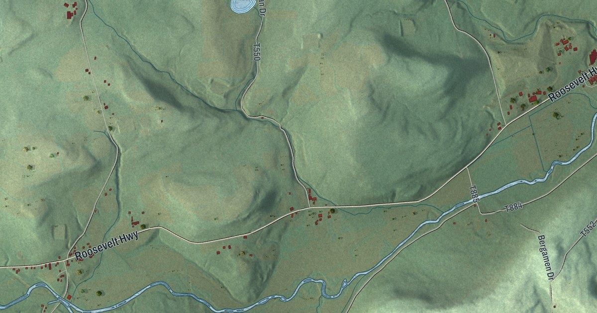 Map of West Burlington, Pennsylvania in 2026