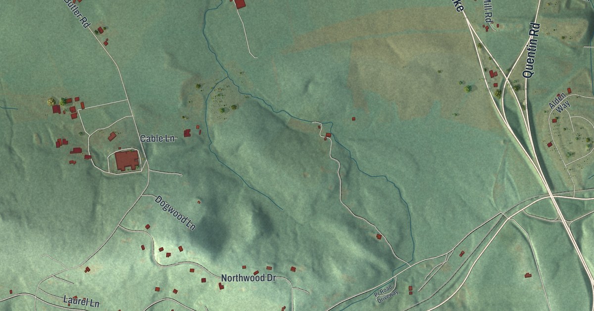 Map of West Cornwall, Pennsylvania in 2026