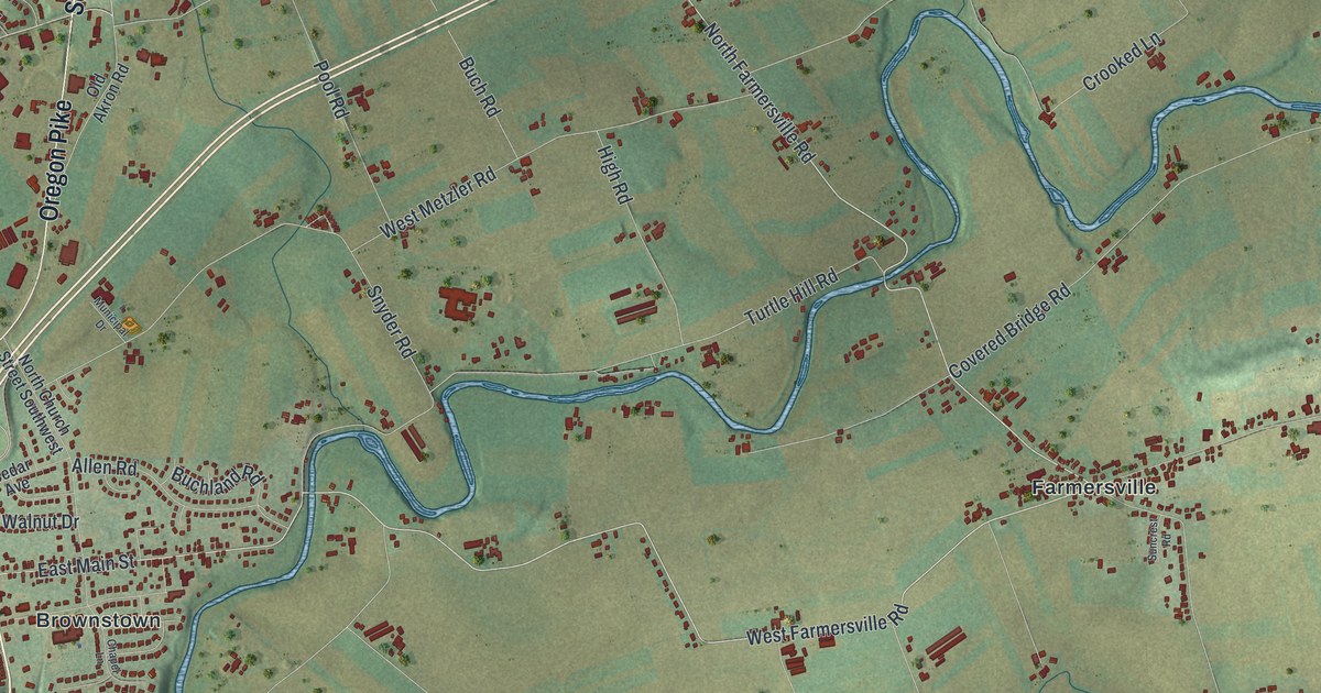 Map of West Earl, Pennsylvania in 2026