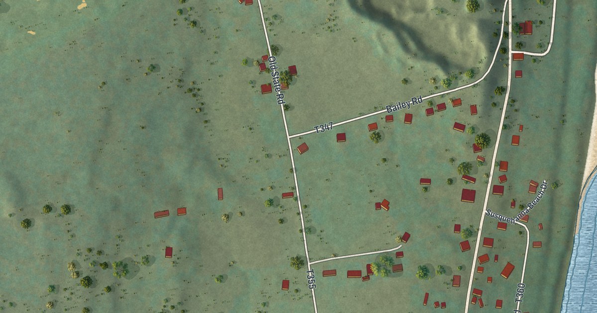 Map of West Falls, Pennsylvania in 2026