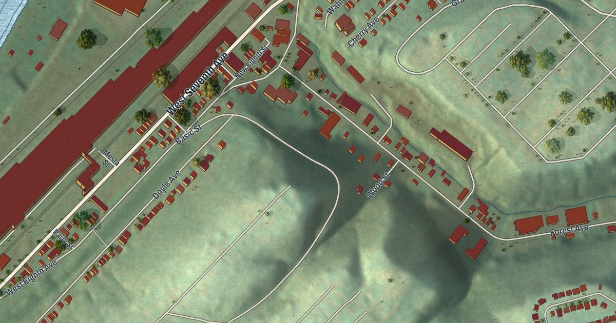 Map of West Homestead, Pennsylvania in 2026