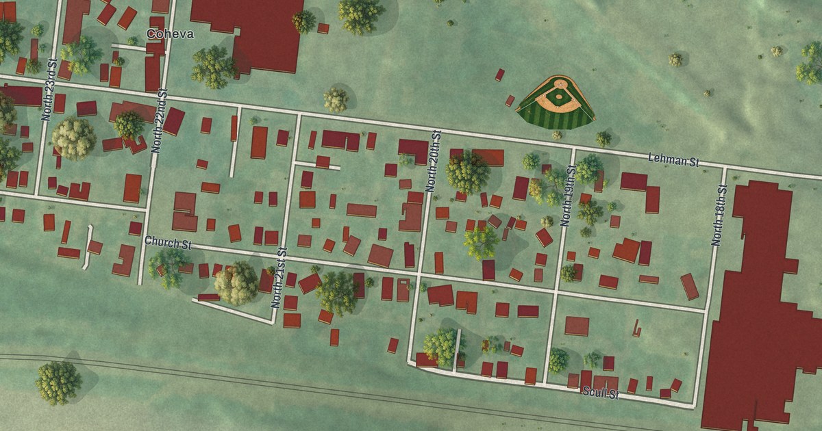 Map of West Lebanon, Pennsylvania in 2026