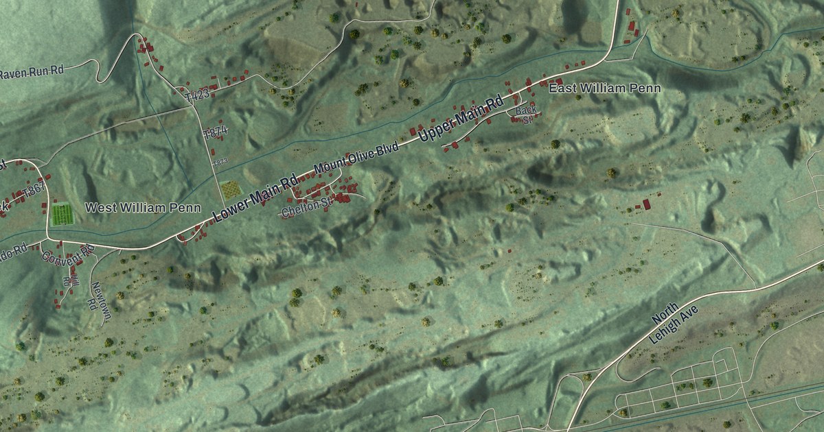 Map of West Mahanoy, Pennsylvania in 2026