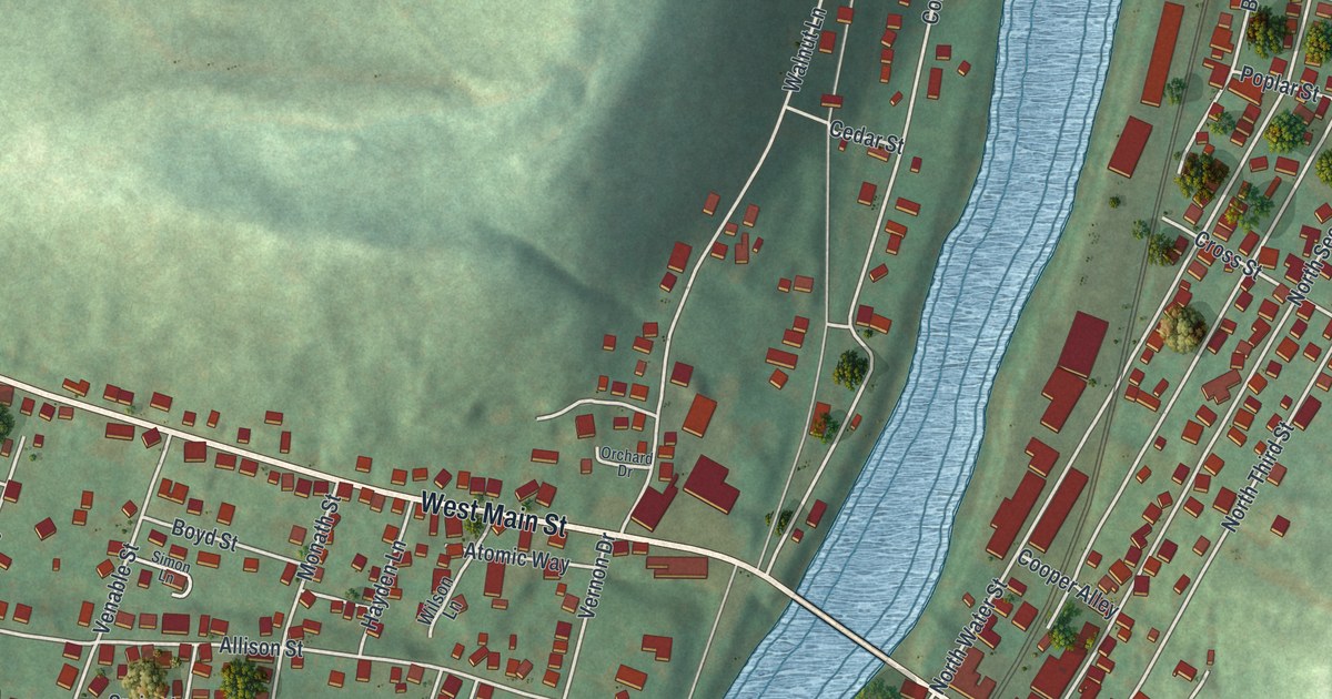 Map of West Newton, Pennsylvania in 2026