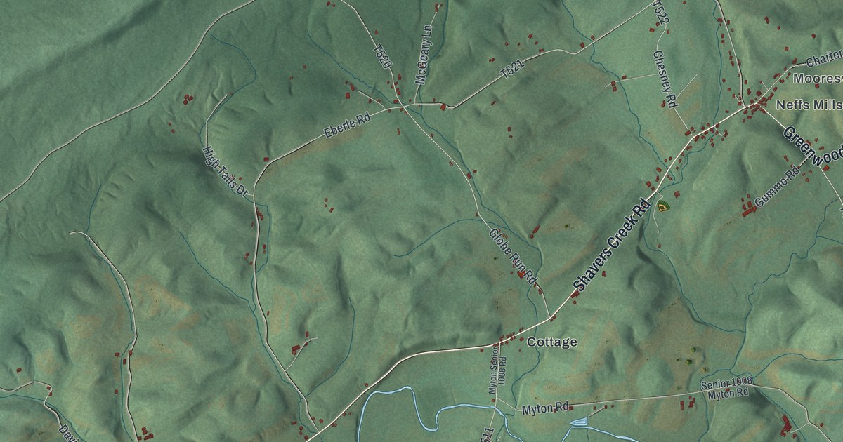 Map of West, Pennsylvania in 2026