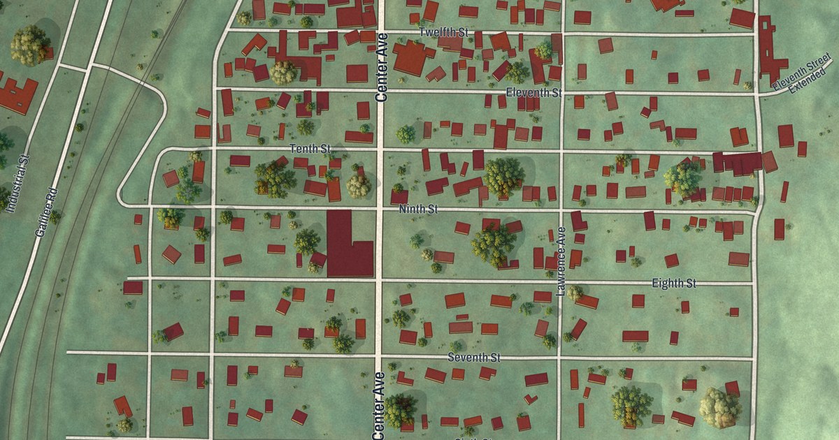 Map of West Pittsburg, Pennsylvania in 2026