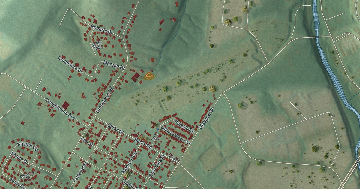 Map of West Pottsgrove, Pennsylvania in 2026