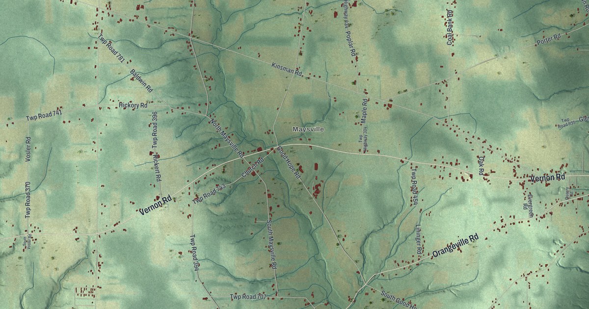Map of West Salem, Pennsylvania in 2026