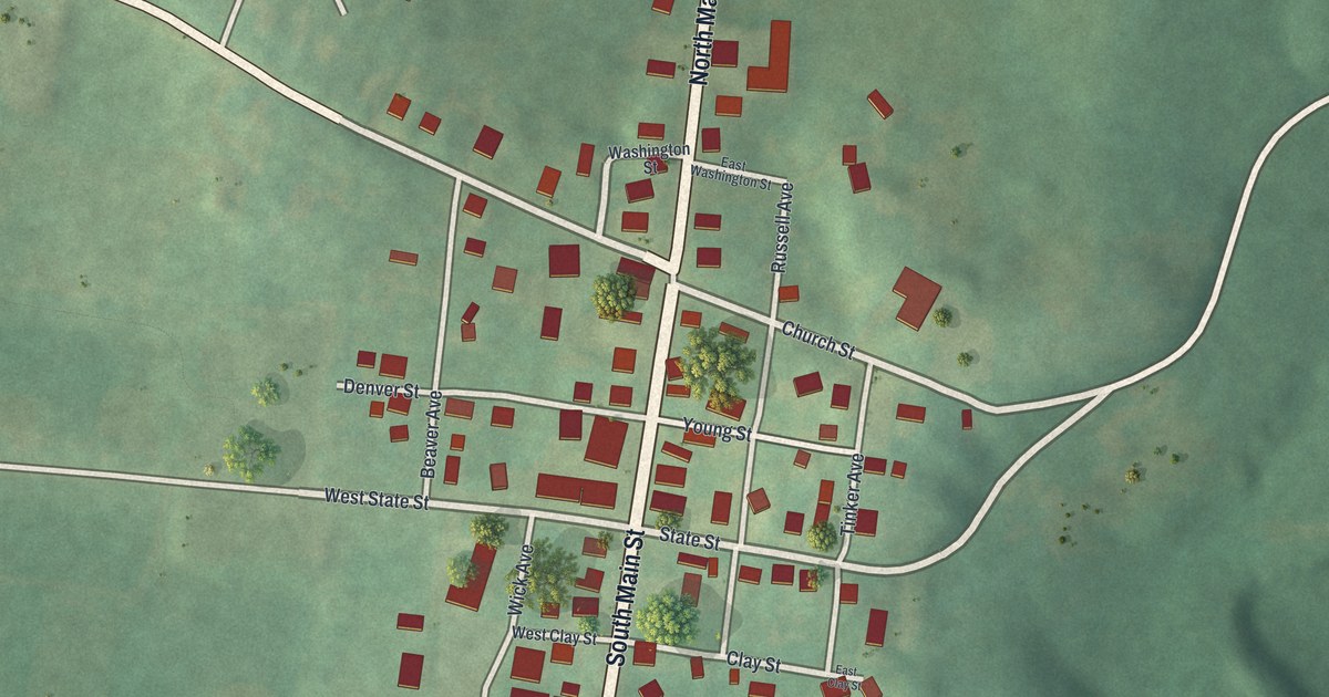 Map of West Sunbury, Pennsylvania in 2026