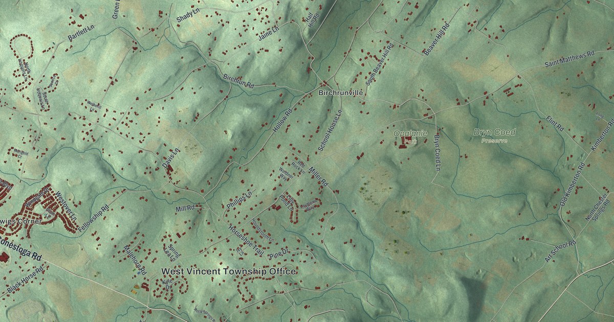 Map of West Vincent, Pennsylvania in 2026
