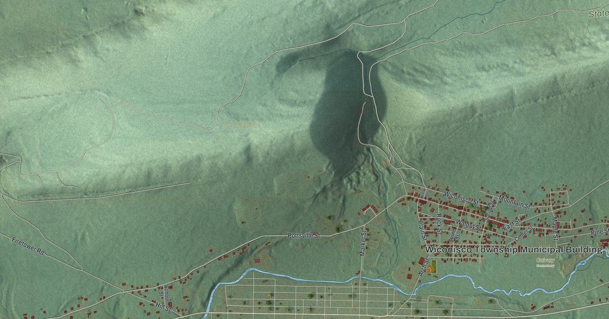 Map of Wiconisco, Pennsylvania in 2026