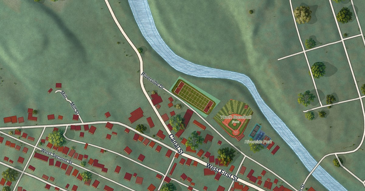 Map of Williamsburg, Pennsylvania in 2026