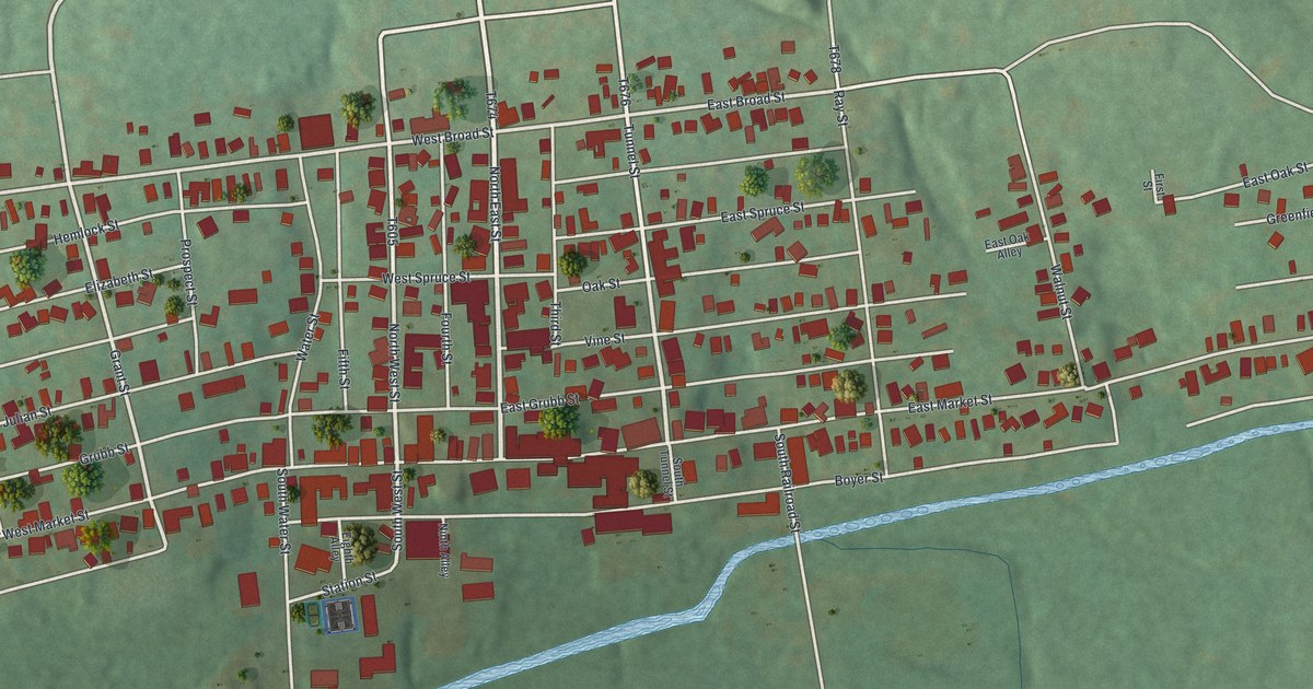 Map of Williamstown, Pennsylvania in 2026