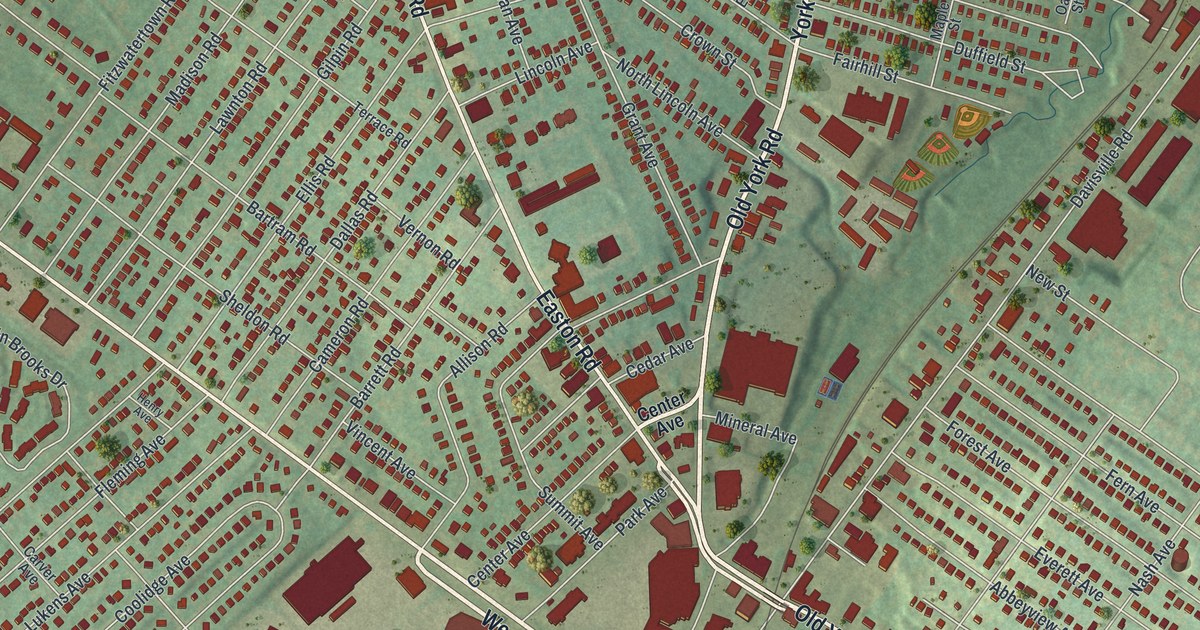 Map of Willow Grove, Pennsylvania in 2026
